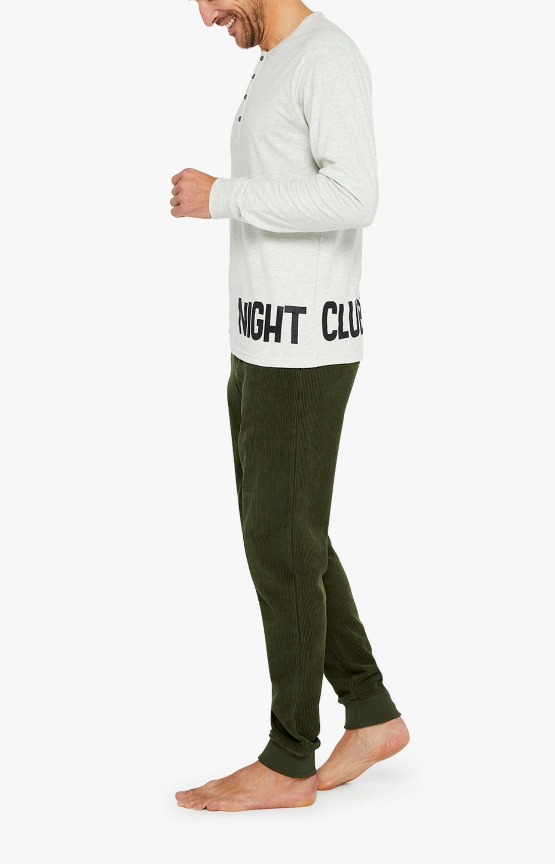 Pyjama long Homme Night Clubber Marine 2