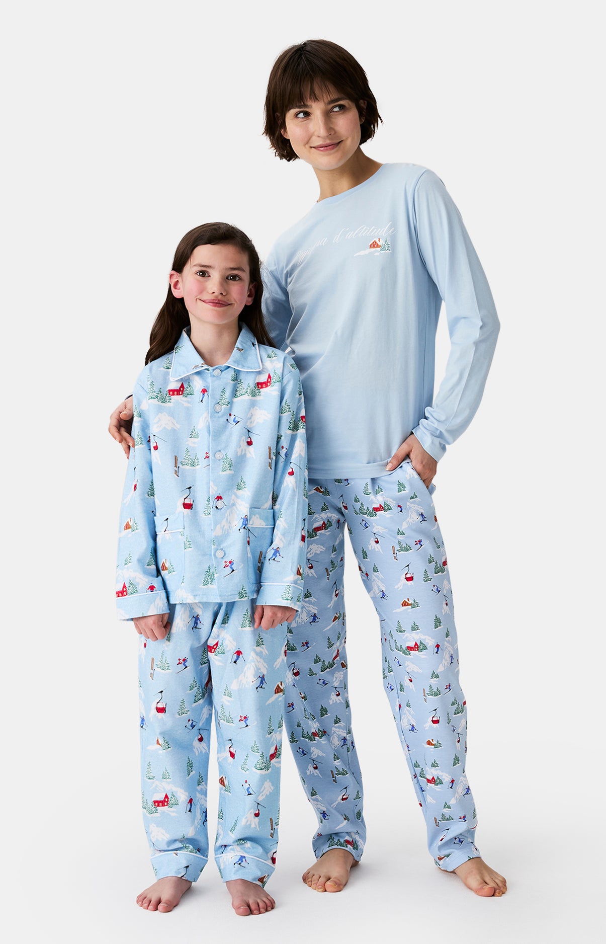 Pyjamas Enfant Noël en altitude CIEL 7