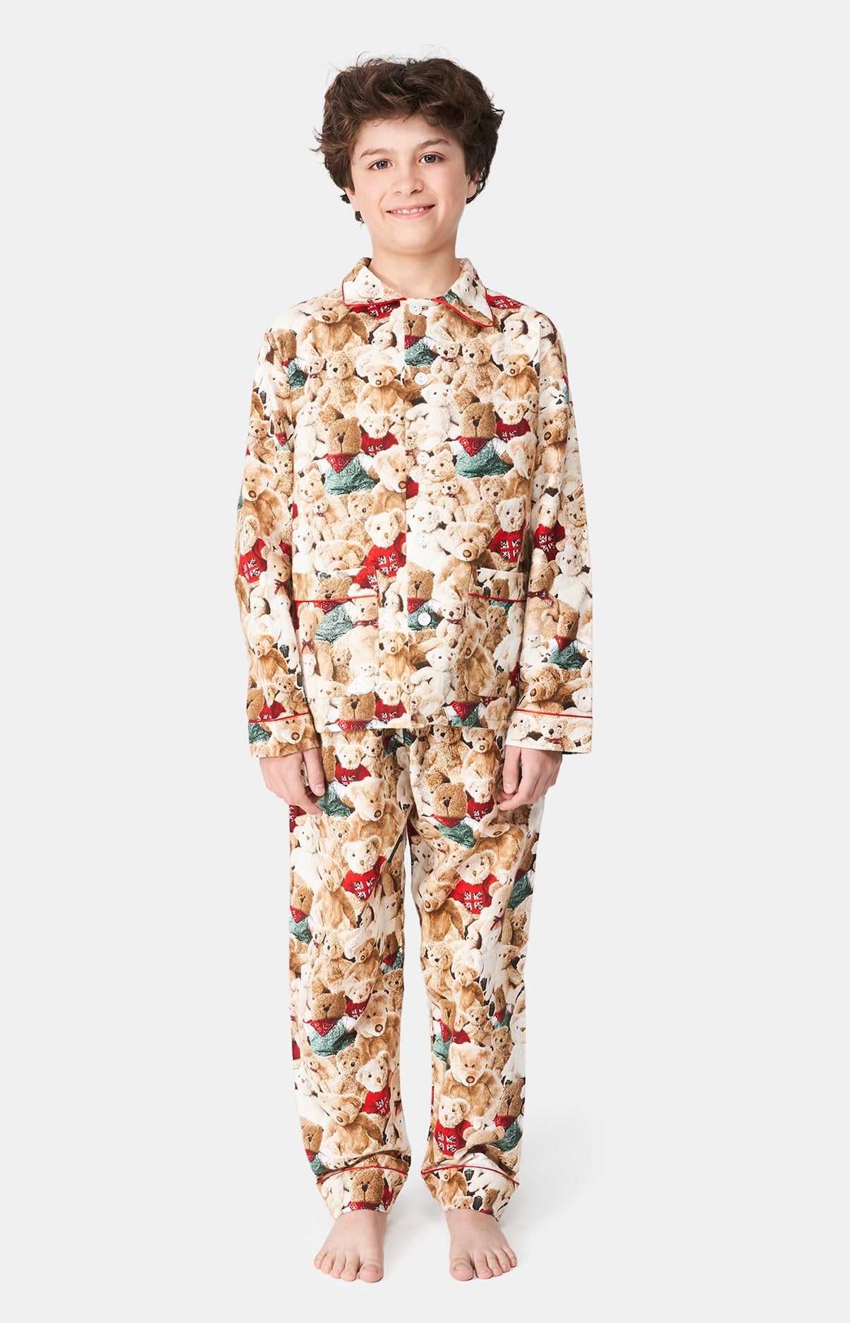 Pyjama chaud enfant ourson teddy 1