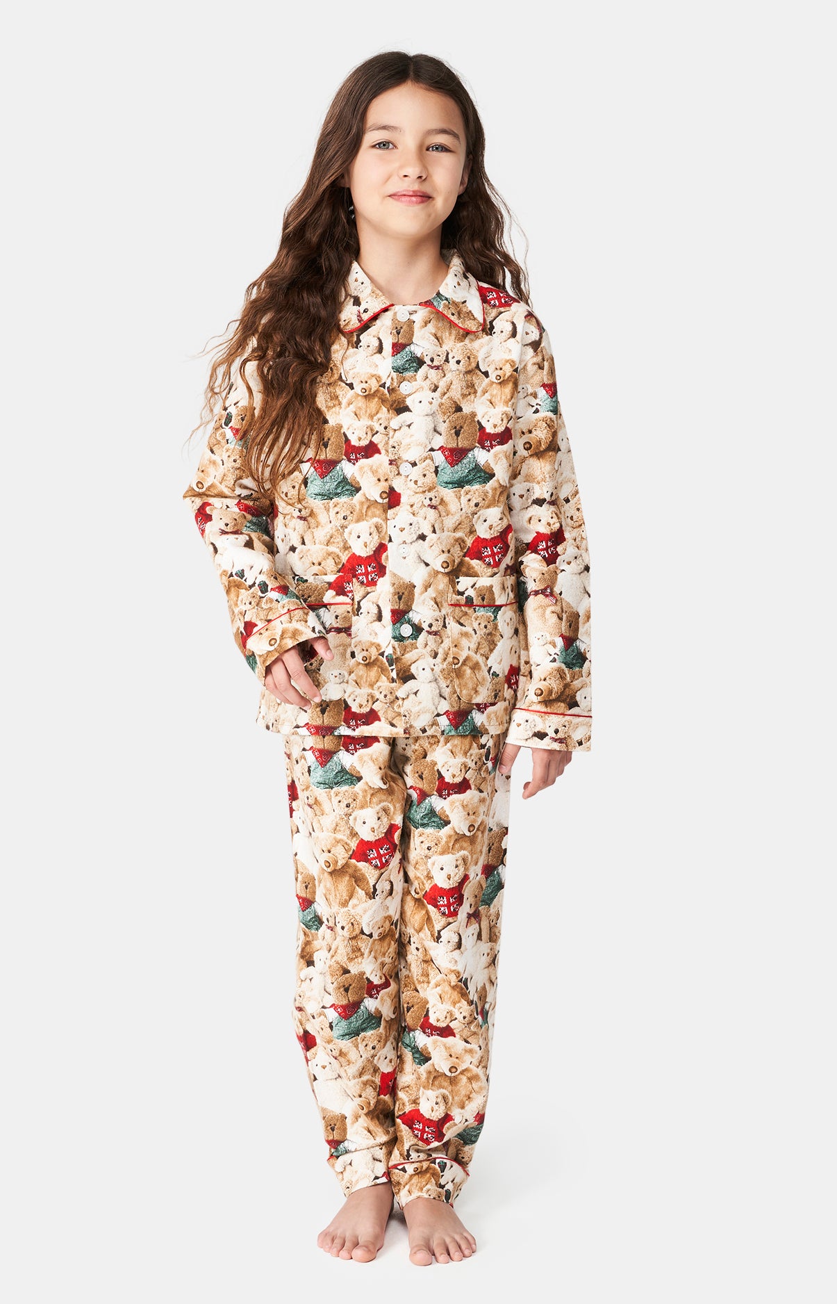 Pyjama chaud enfant ourson teddy 4