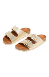 Sandales cuir Gold 1