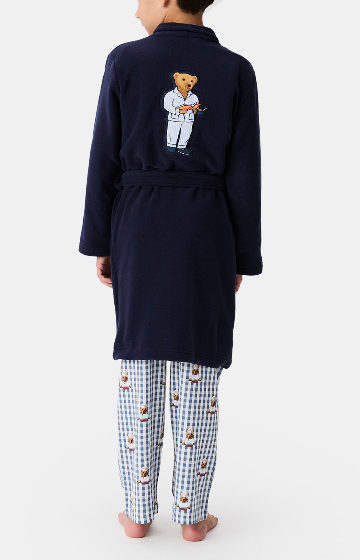 Robe de chambre enfant en micropolaire - Esprit Livre