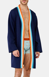 Robe de chambre Homme Marine 5