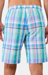 Short carreaux sete Multicolore 5