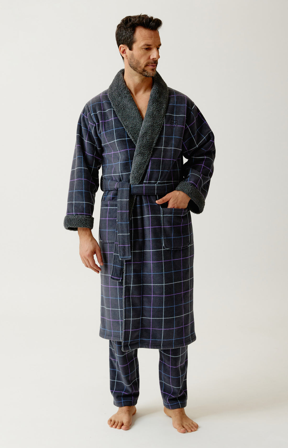 Robe de chambre en polaire - Carol