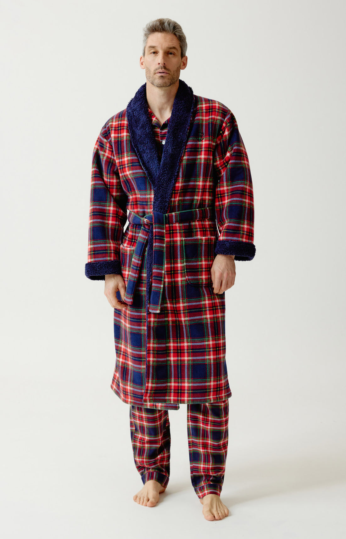 Robe de chambre en polaire - Léon