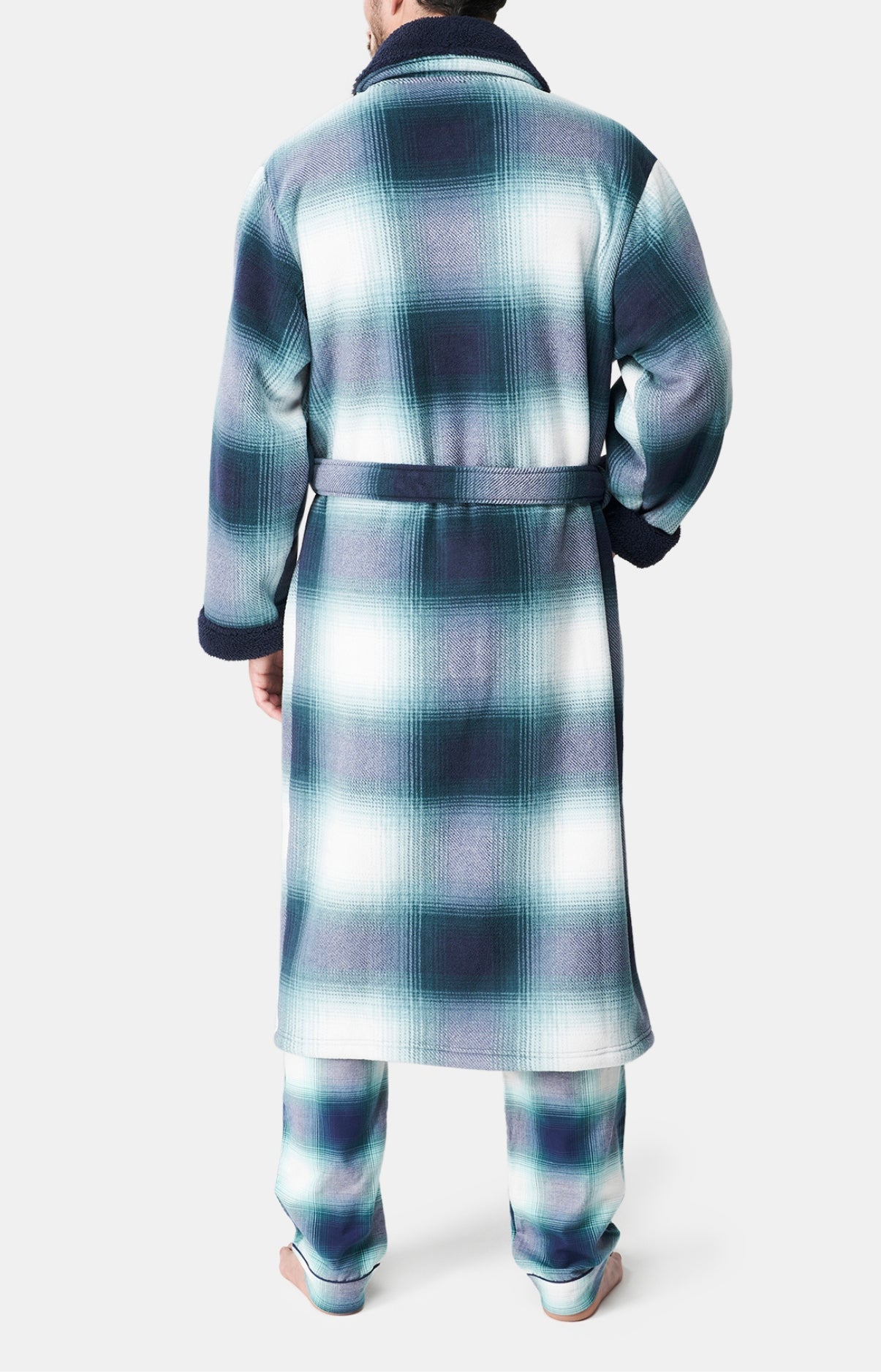 Robe de Chambre Femme polaire Liam Marine 6