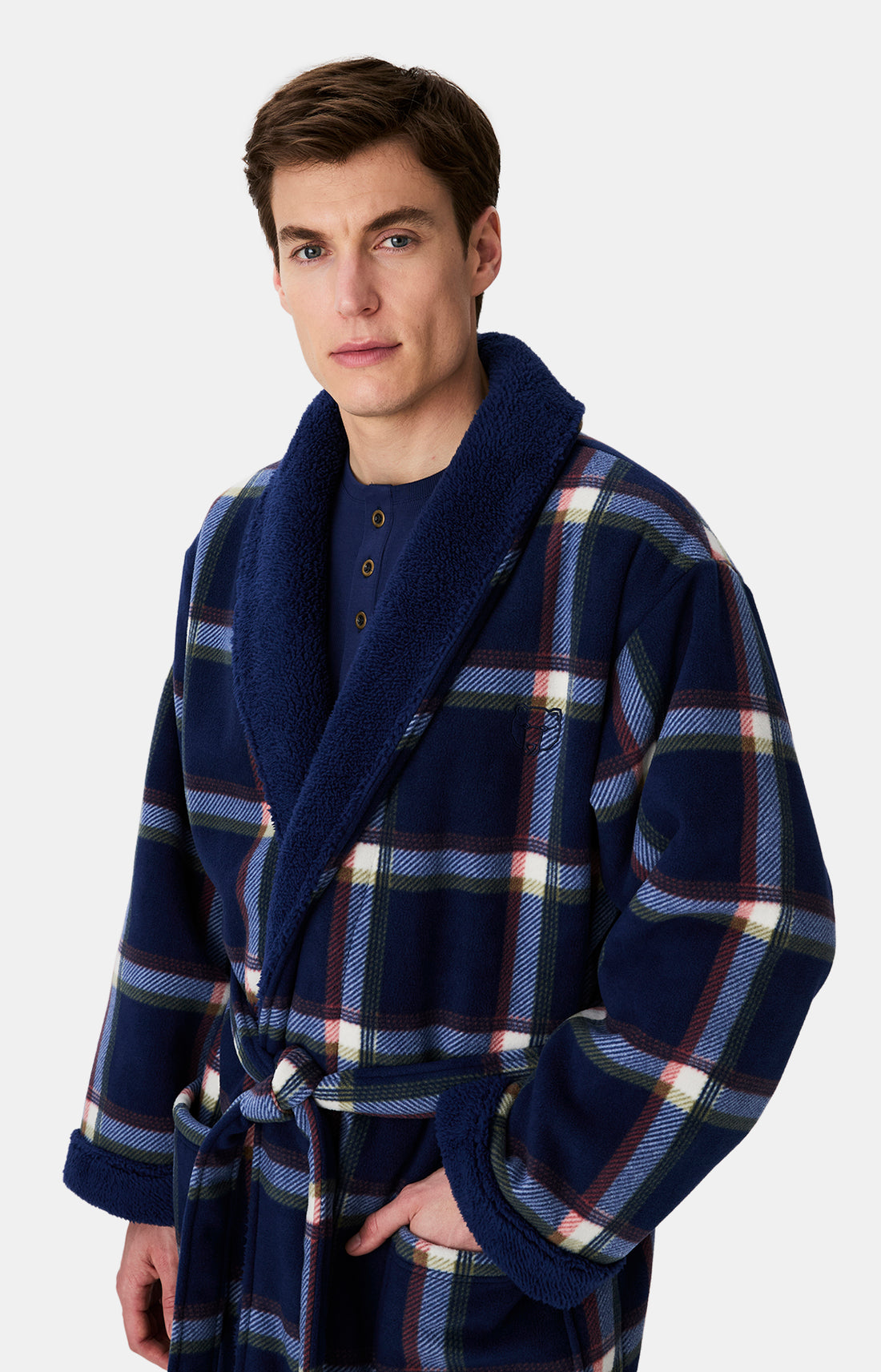 Robes de Chambre, Peignoirs & Vestes Homme Luka MARINE 2