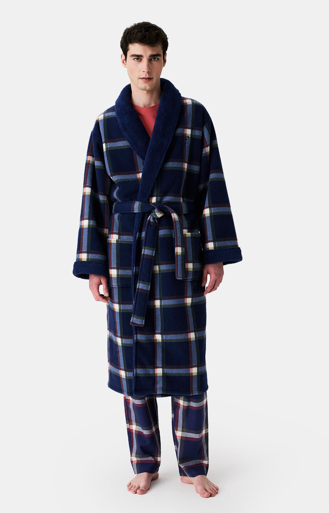 Robes de Chambre, Peignoirs &amp; Vestes Homme Luka MARINE 1