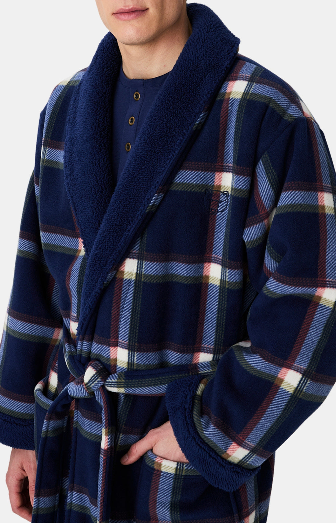 Robes de Chambre, Peignoirs &amp; Vestes Homme Luka MARINE 2