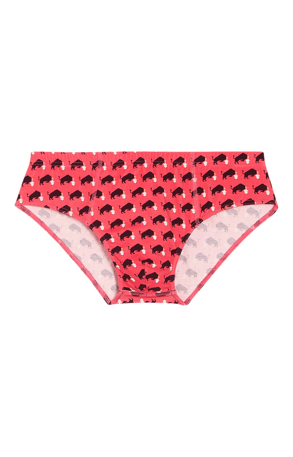 Slip taureau olé Rouge 3