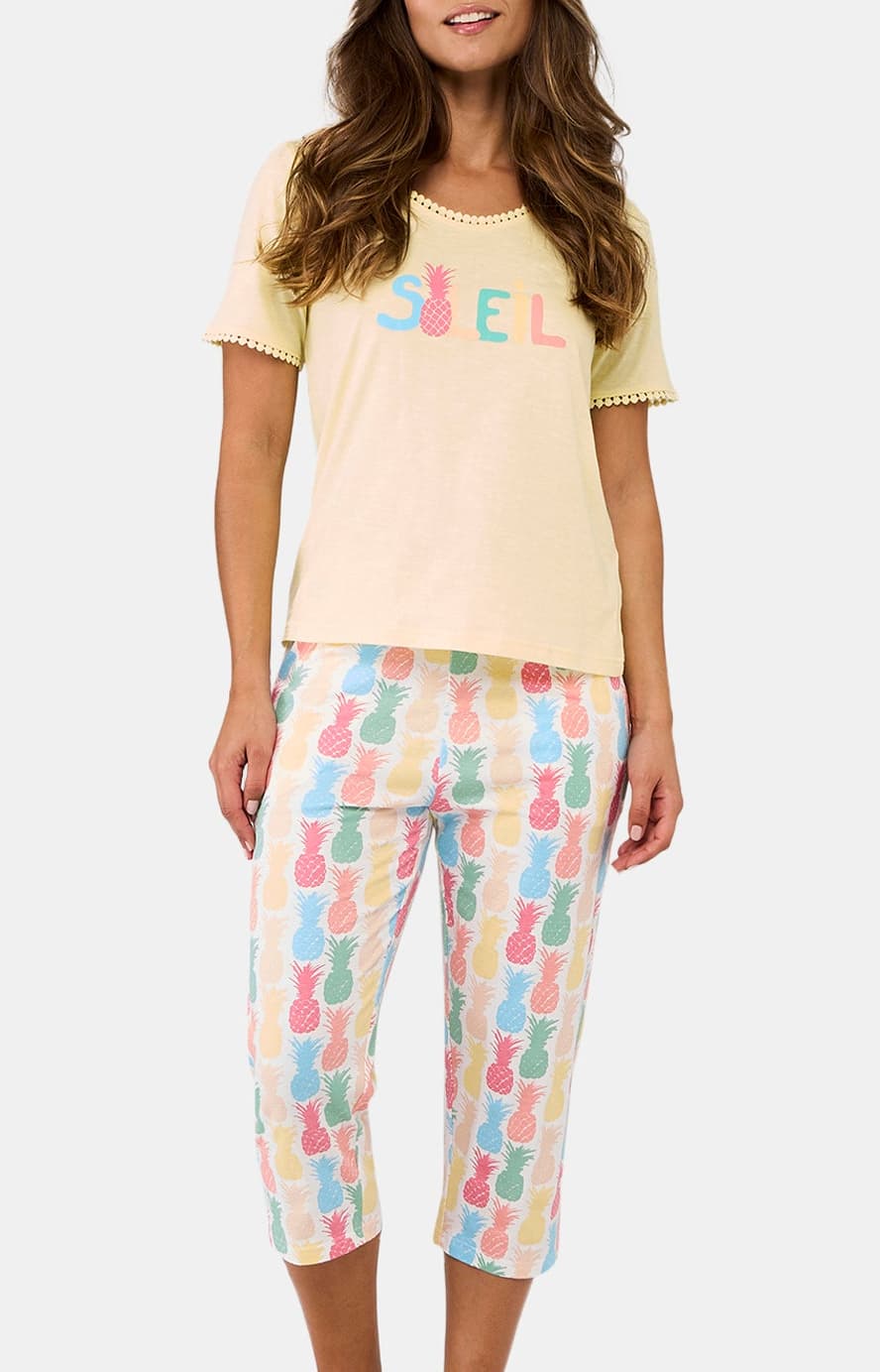 Pyjacorsaire Femme ananas Vanille 5