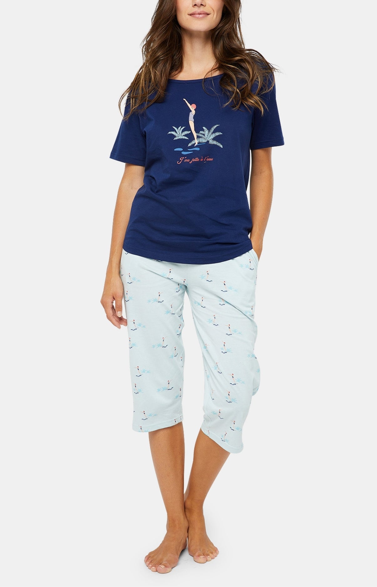 Brum Pyjamas Pyjacorsaire Baigneuse | Pyjamas longs femme – Arthur
