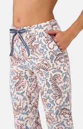 Pyjacorsaire Femme tigre Blanc 5