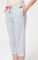 Pyjama Femme Cherry Manches courtes Imprimé cerises roses et vertes 6