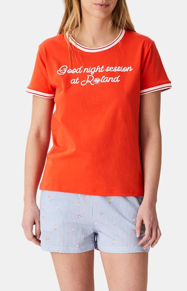 Pyjashort Femme Good night session Orange 1