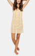 Nuisette Femme motif ananas Jaune 1
