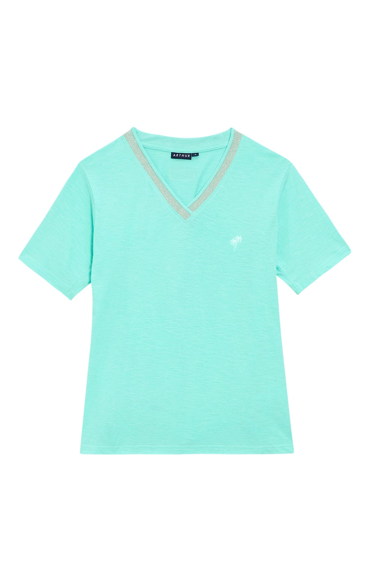 Tee-shirt Femme Vert 8