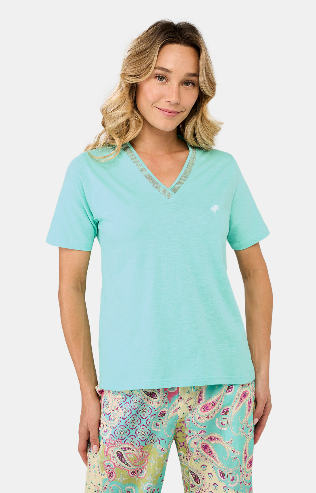 Tee-shirt Femme Vert 6