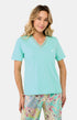 Tee-shirt Femme Vert 6