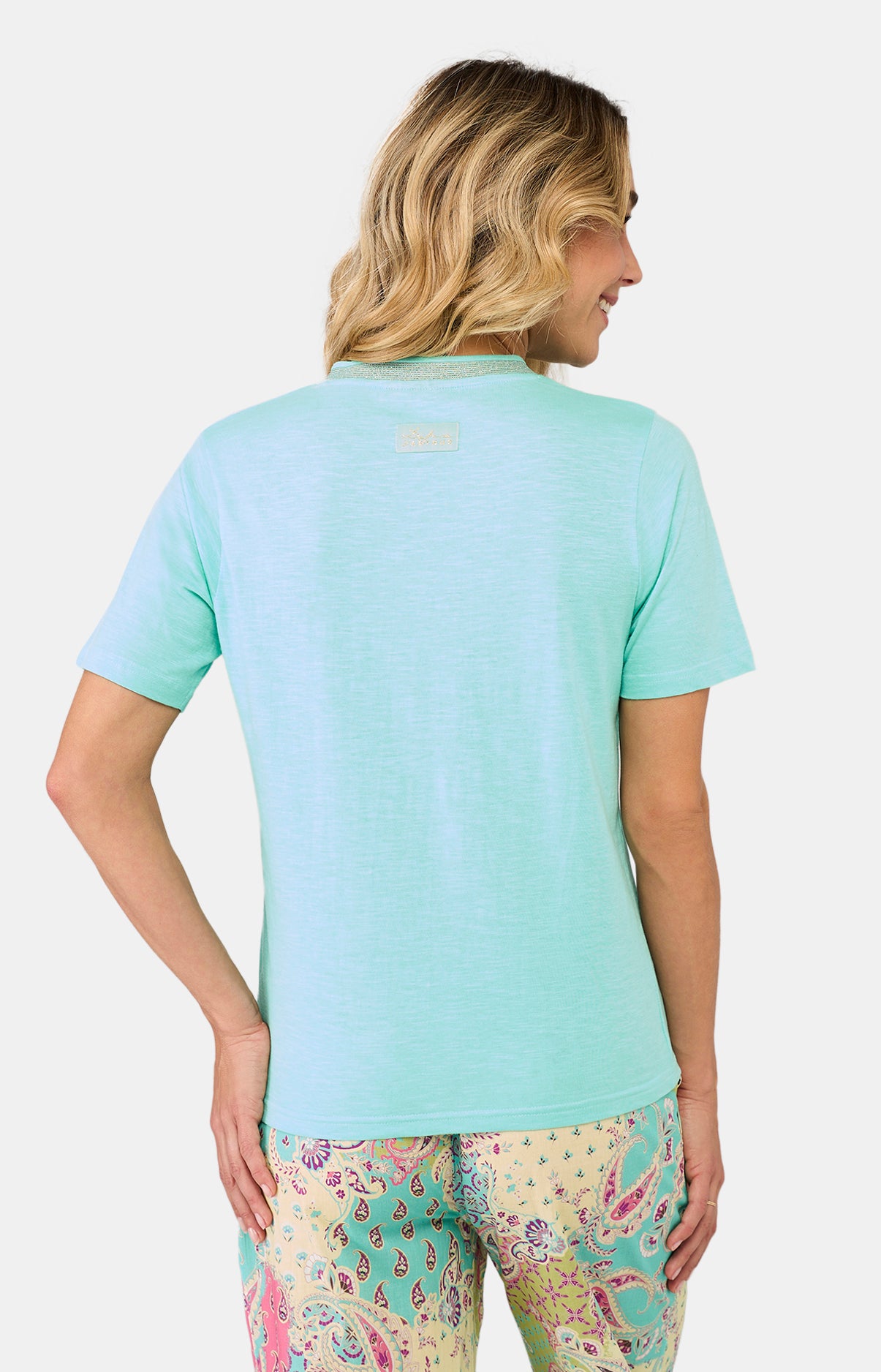 Tee-shirt Femme Vert 11