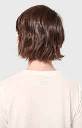 Haut Femme Coquillage Manches courtes Couleur IVOIRE 6