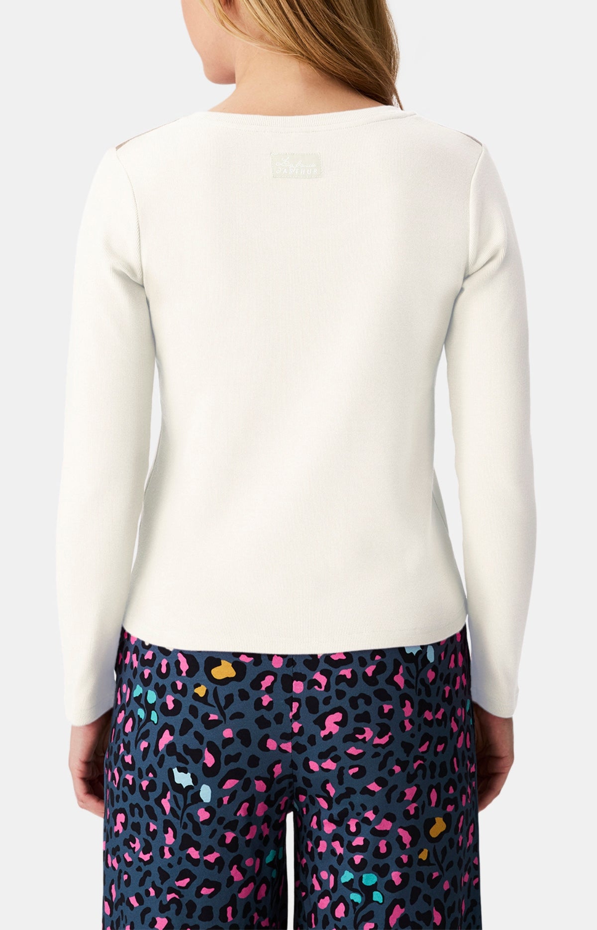 Hauts Femme shirt manches longues Crème IVOIRE 5