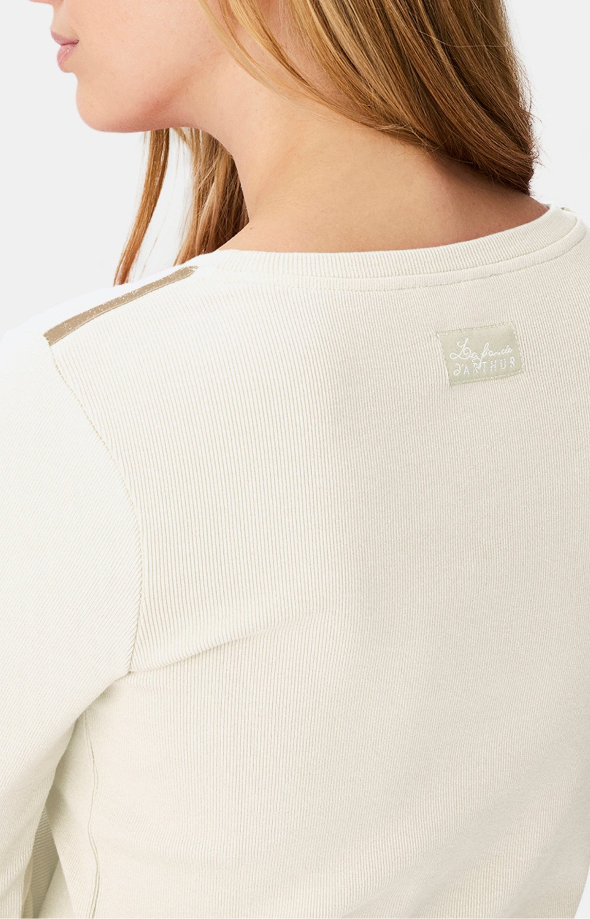 Hauts Femme shirt manches longues Crème IVOIRE 6