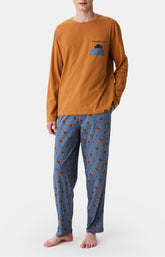 Pyjamas Homme En Plaine Nuit ARDOISE 1