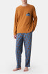 Pyjamas Homme En Plaine Nuit ARDOISE 1