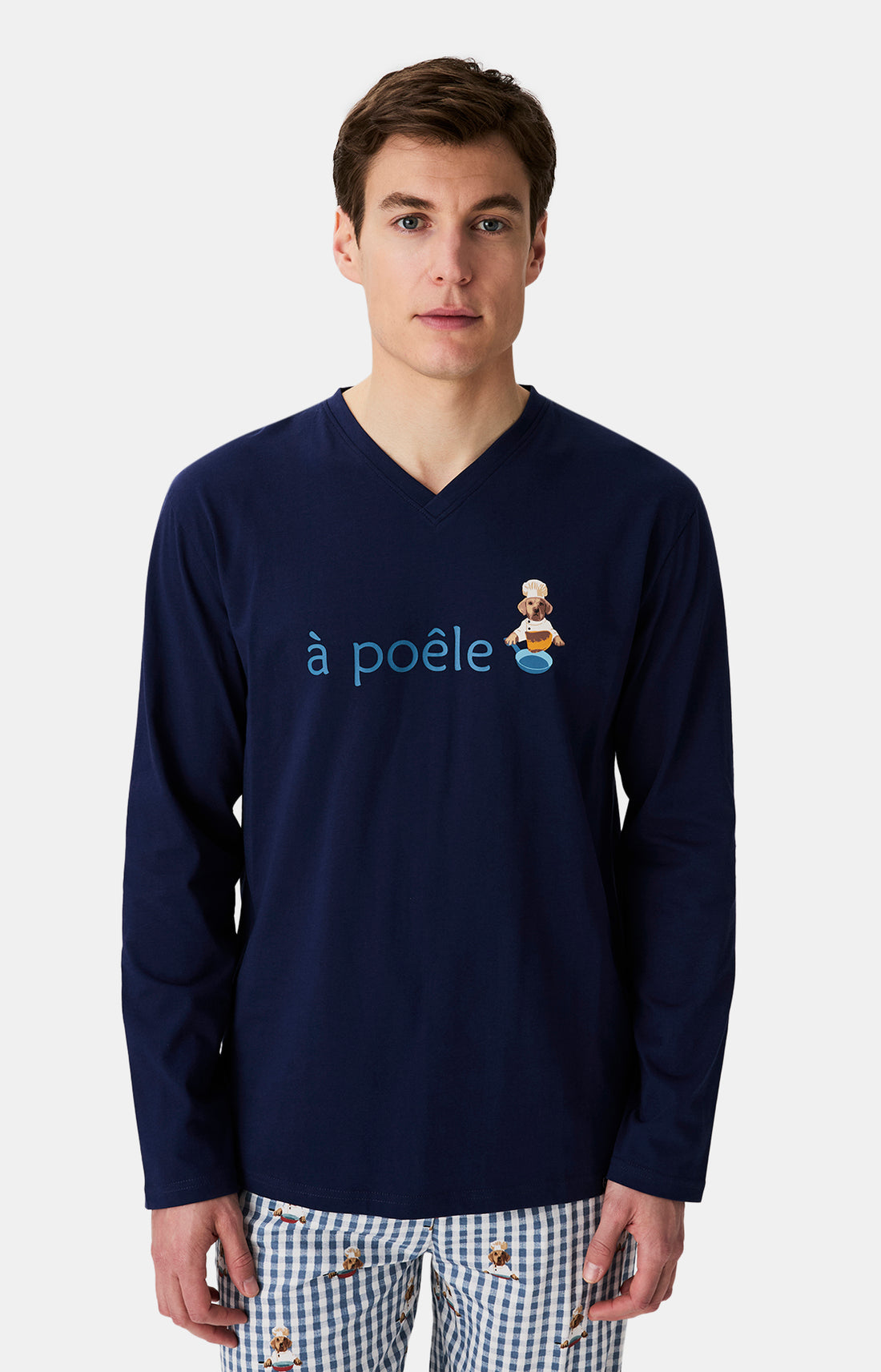 Pyjamas Homme A poêle GRIS 2