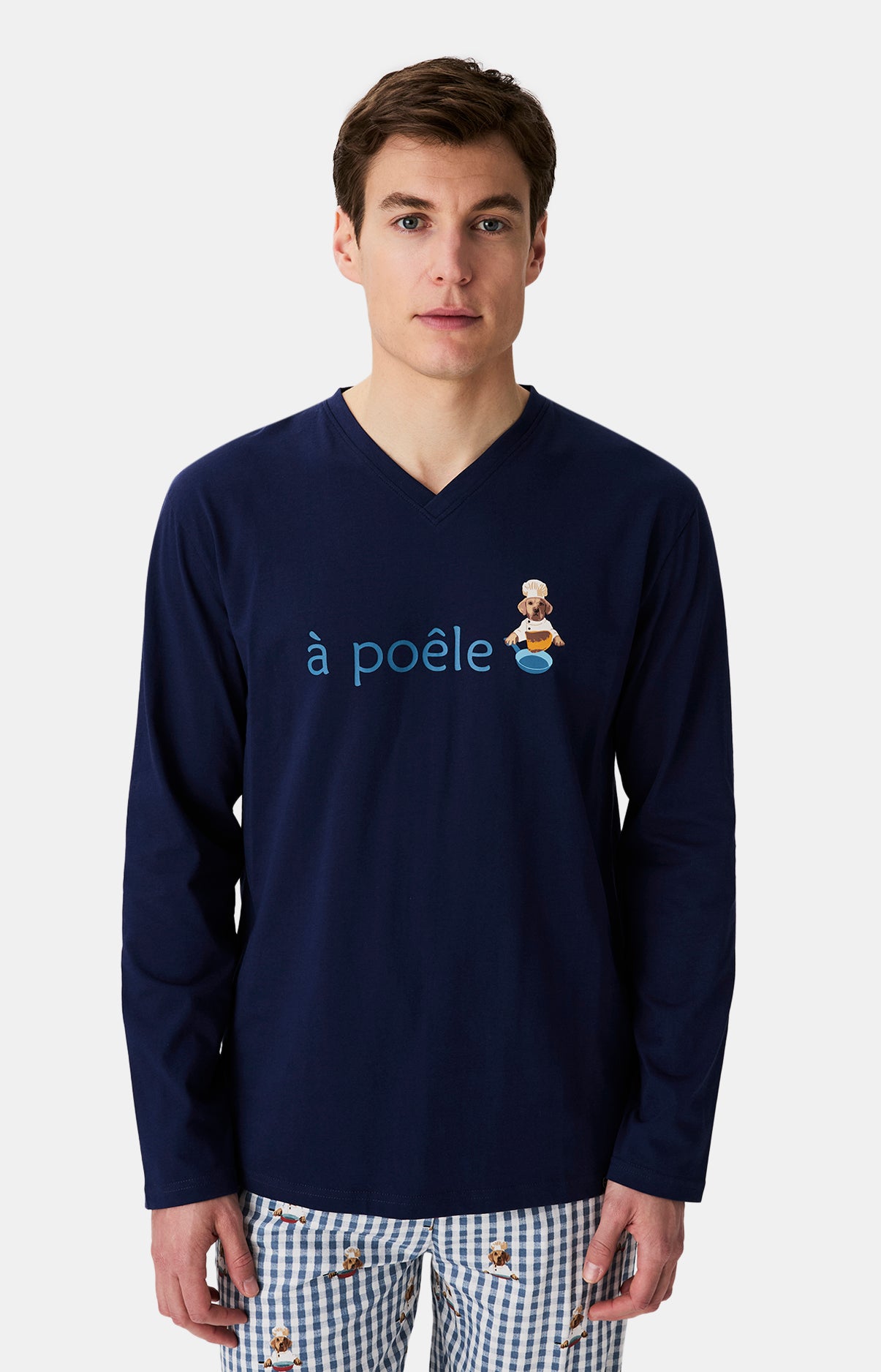 Pyjamas Homme A poêle GRIS 2