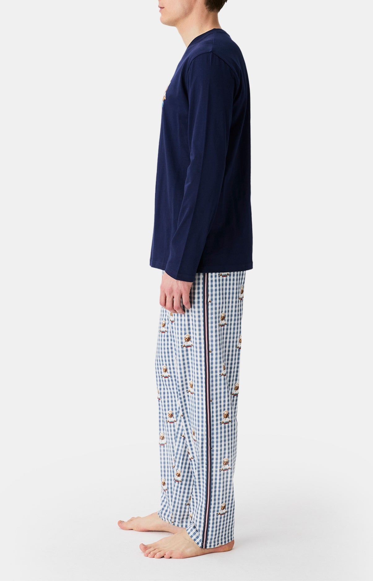 Pyjamas Homme A poêle GRIS 4