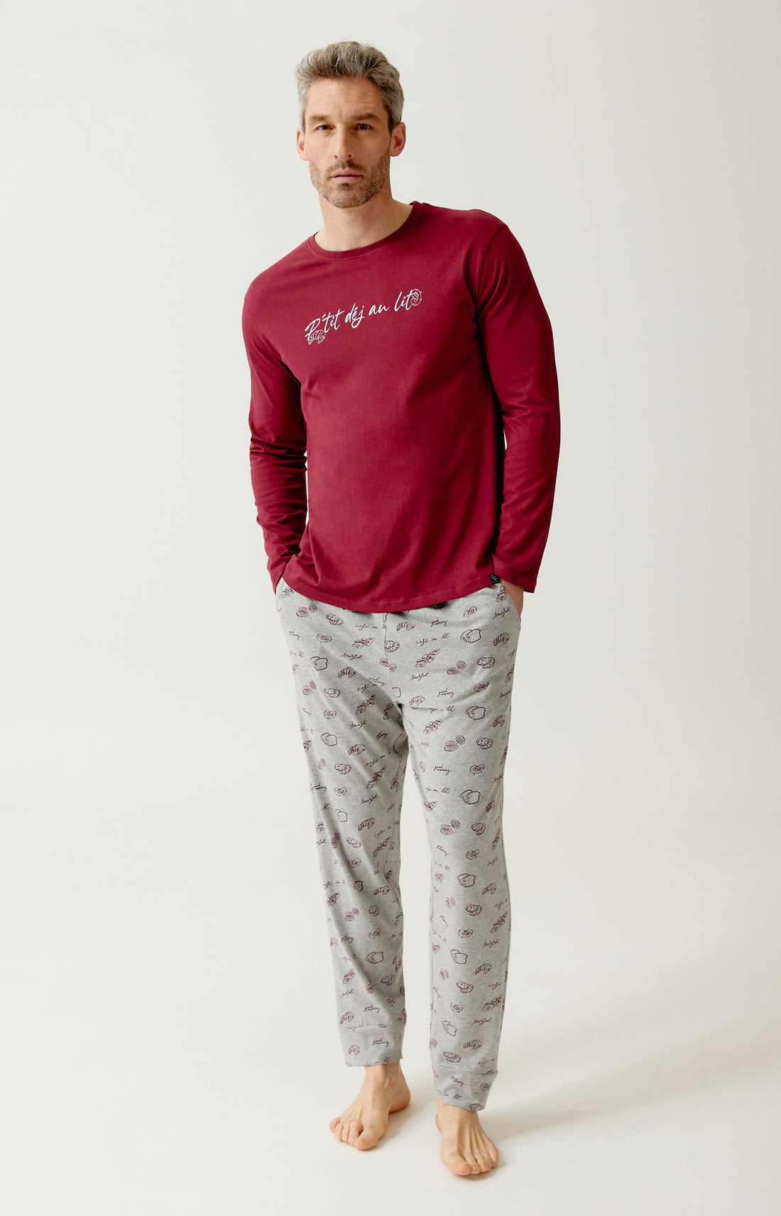 Pyjama en jersey de coton léger - P&