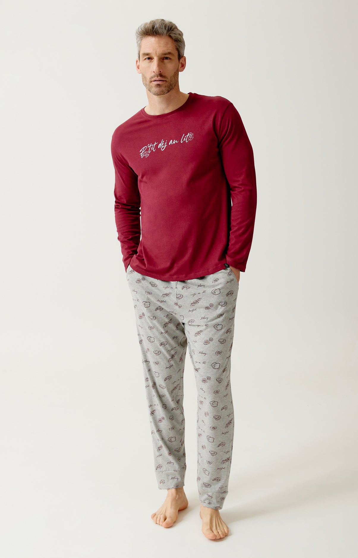 Pyjama en jersey de coton léger - P&