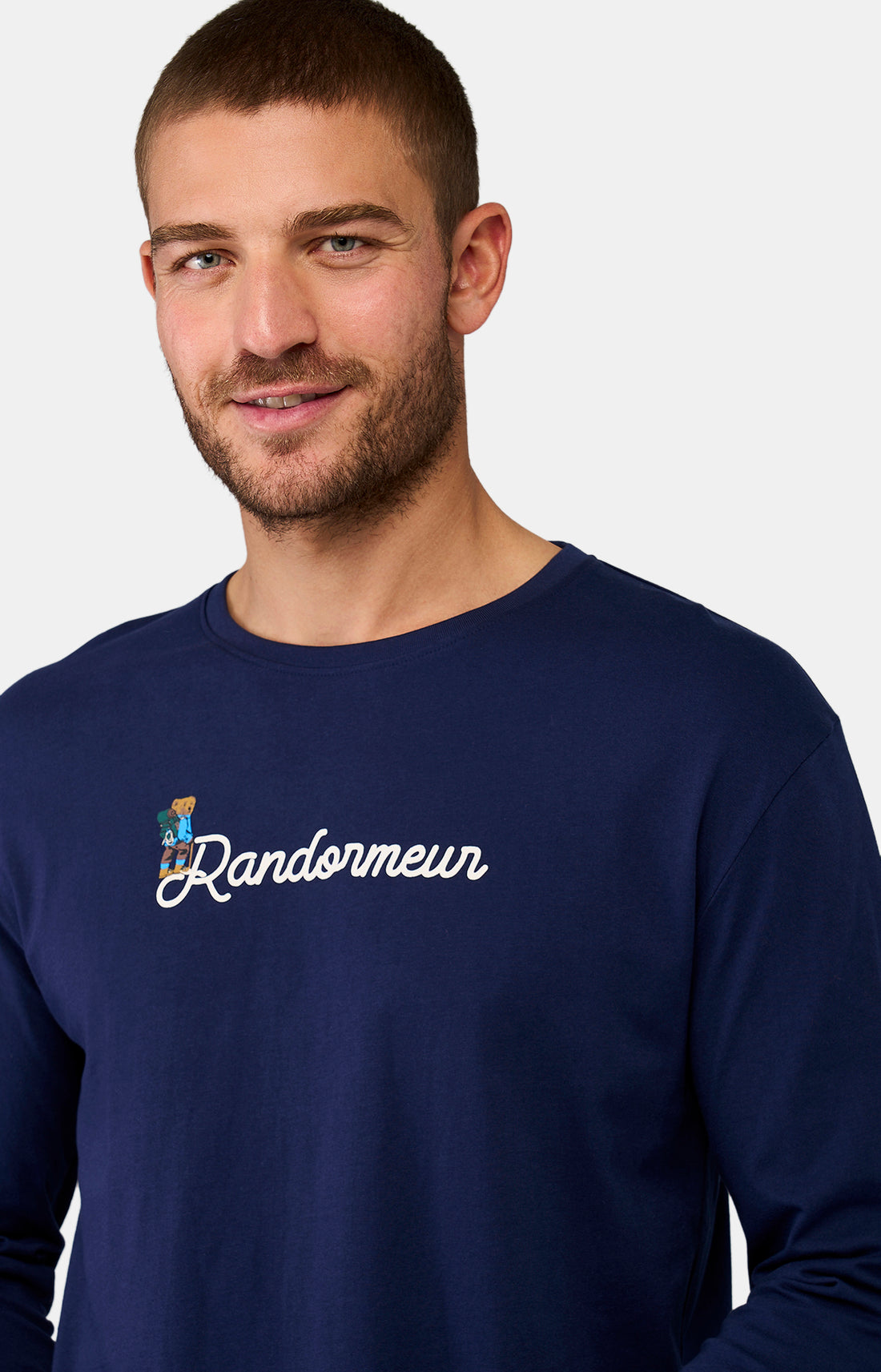 Pyjama long Homme Randormeur Marine 2