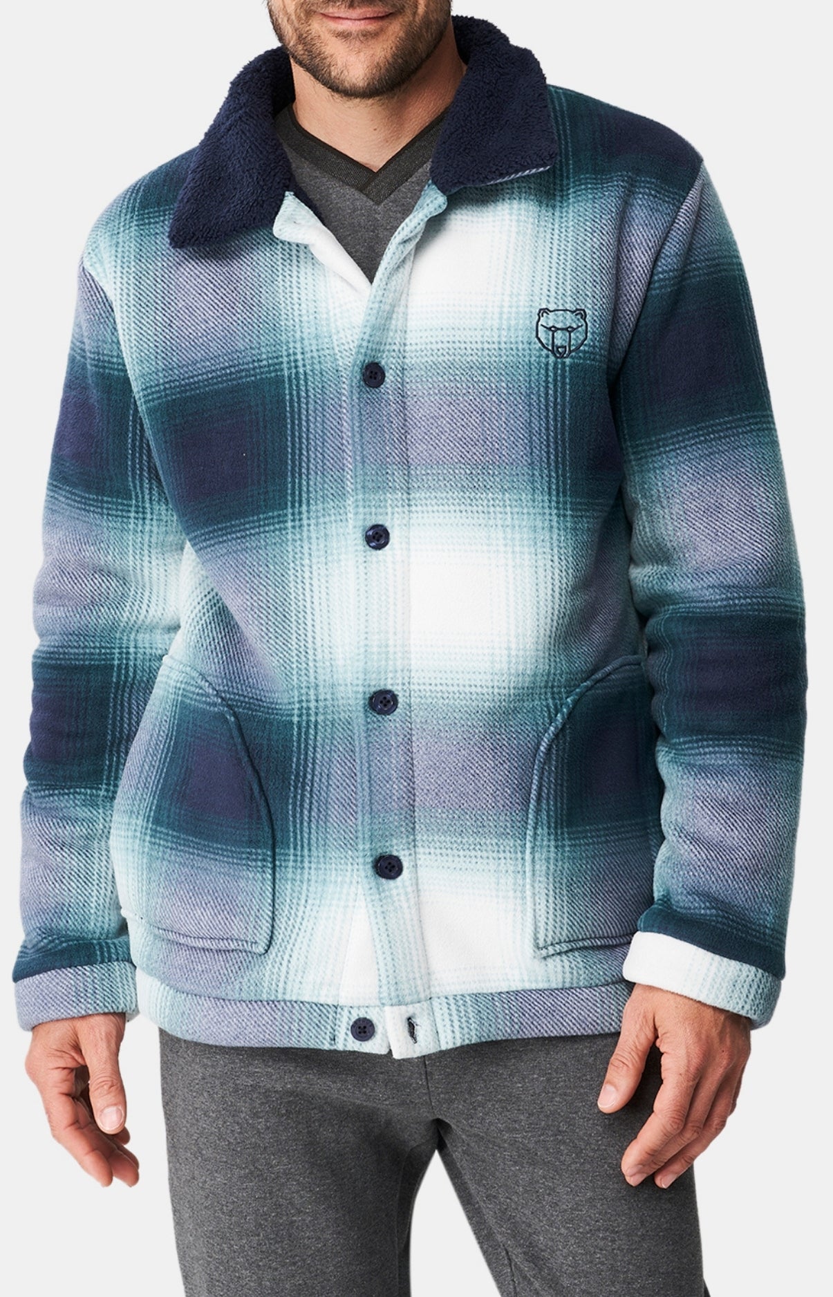 Veste Homme polaire Liam Marine 5