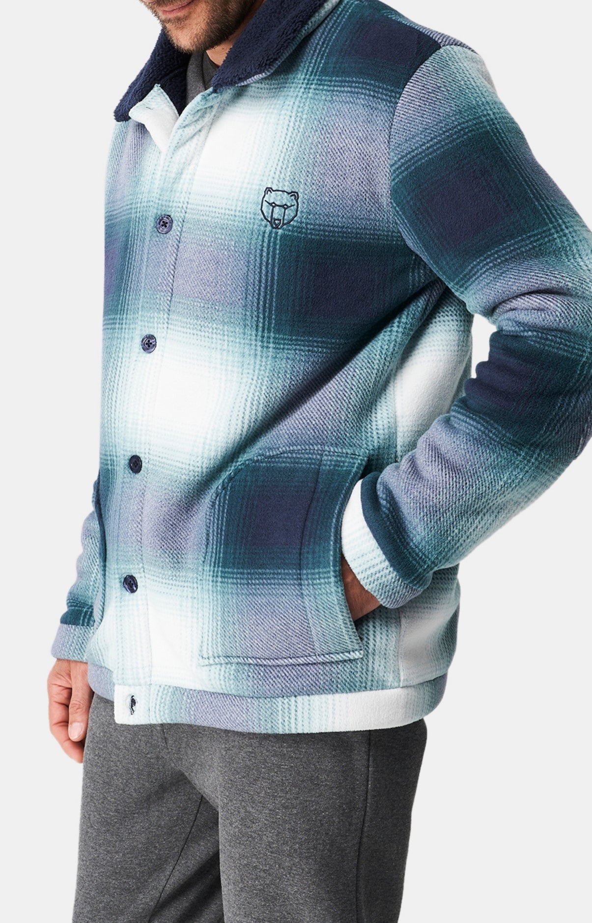 Veste Homme polaire Liam Marine 6