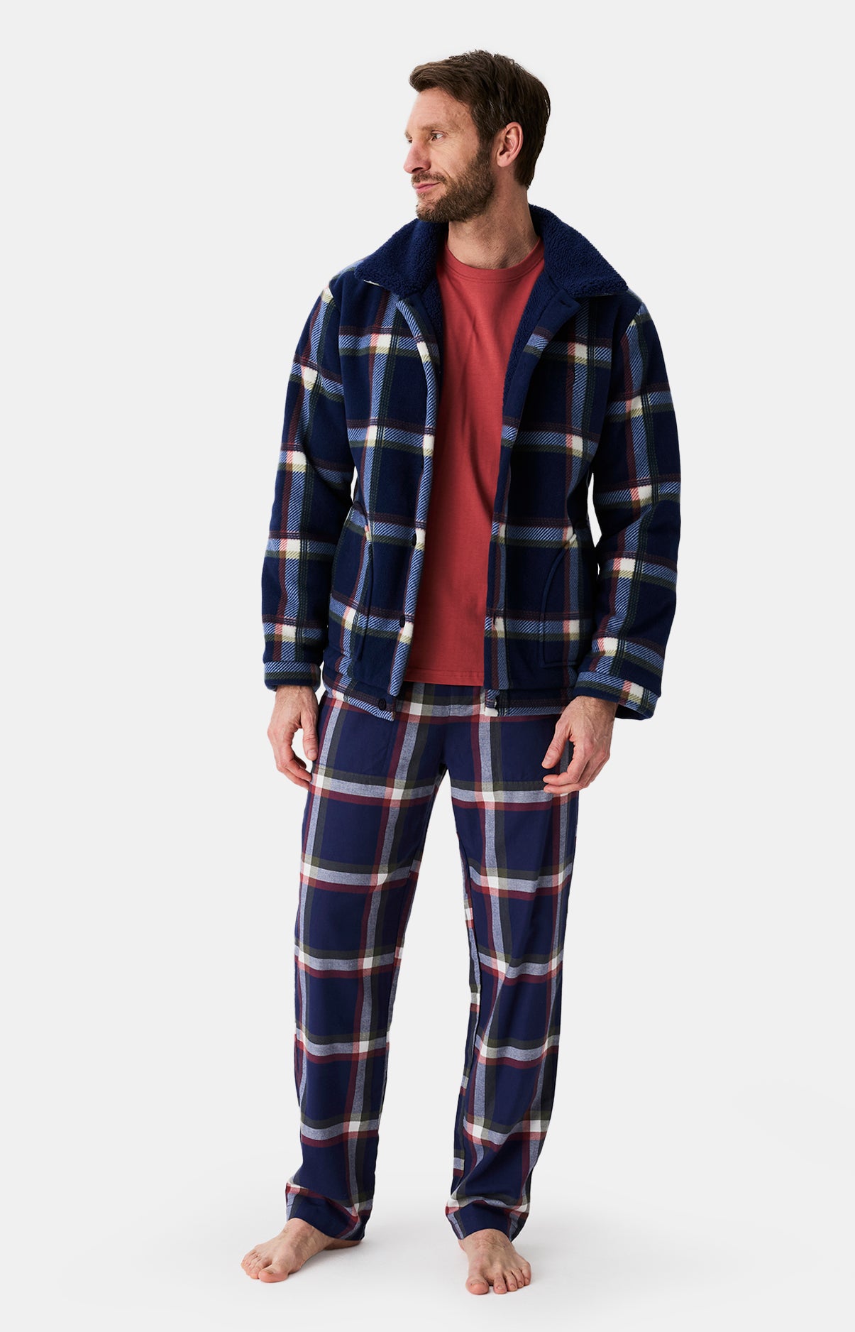 Robes de Chambre, Peignoirs &amp; Vestes Homme Luka MARINE 4