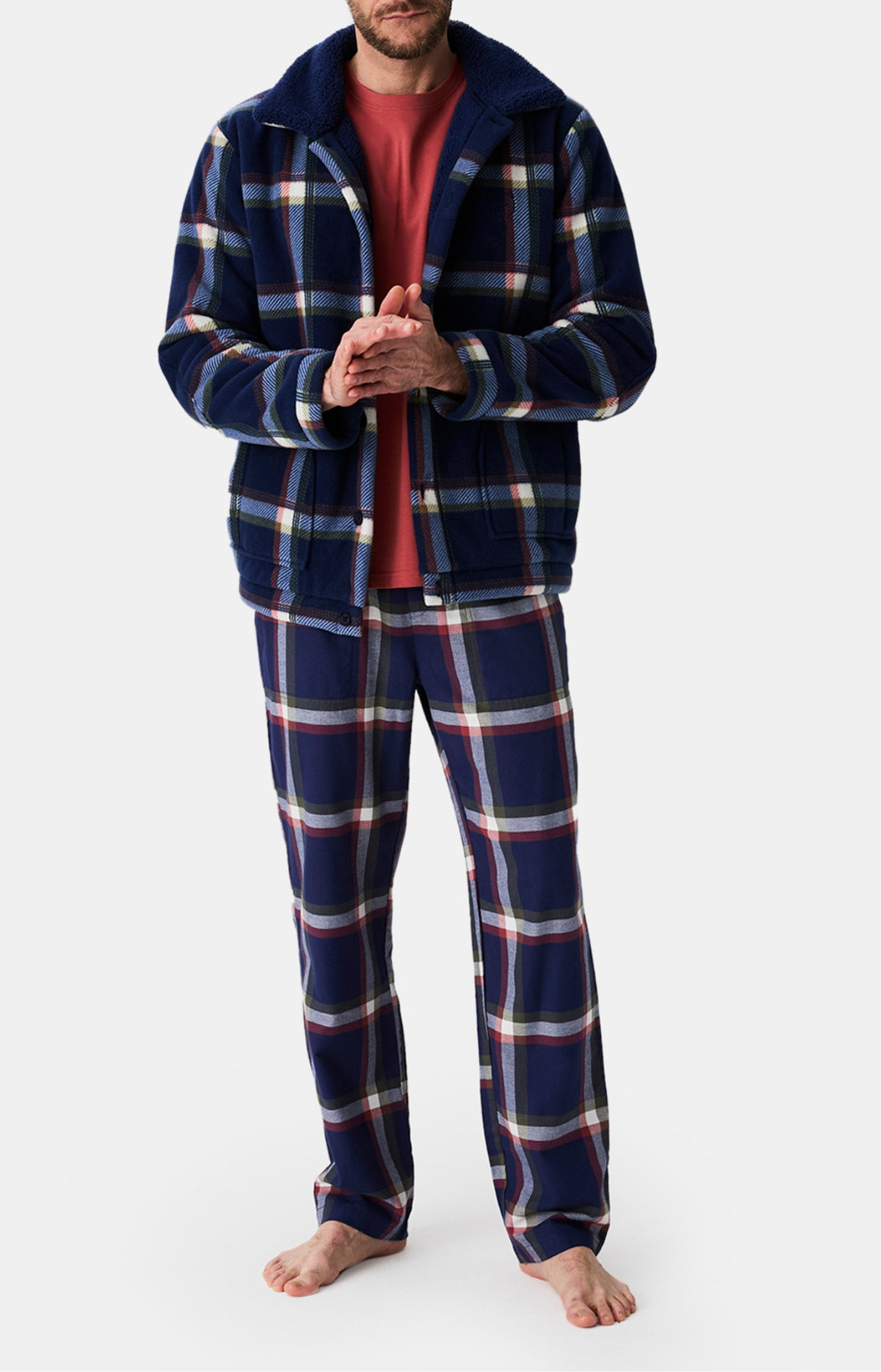 Robes de Chambre, Peignoirs &amp; Vestes Homme Luka MARINE 2