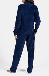 Pyjama Femme papillon de nuit Marine 6