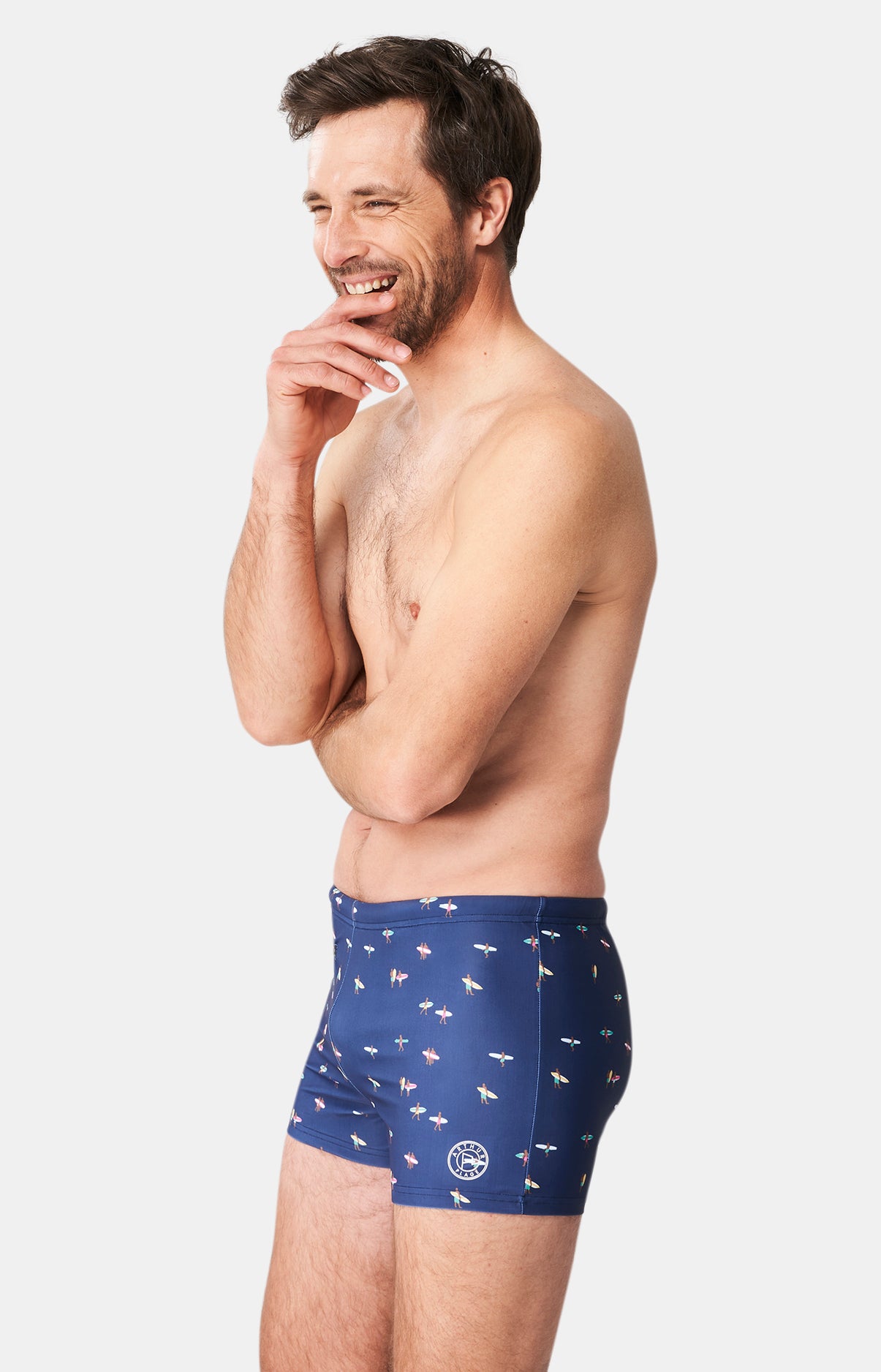 Swim boxer shorts - Khaki