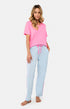 Pantalon Femme Rayure Bleu 4