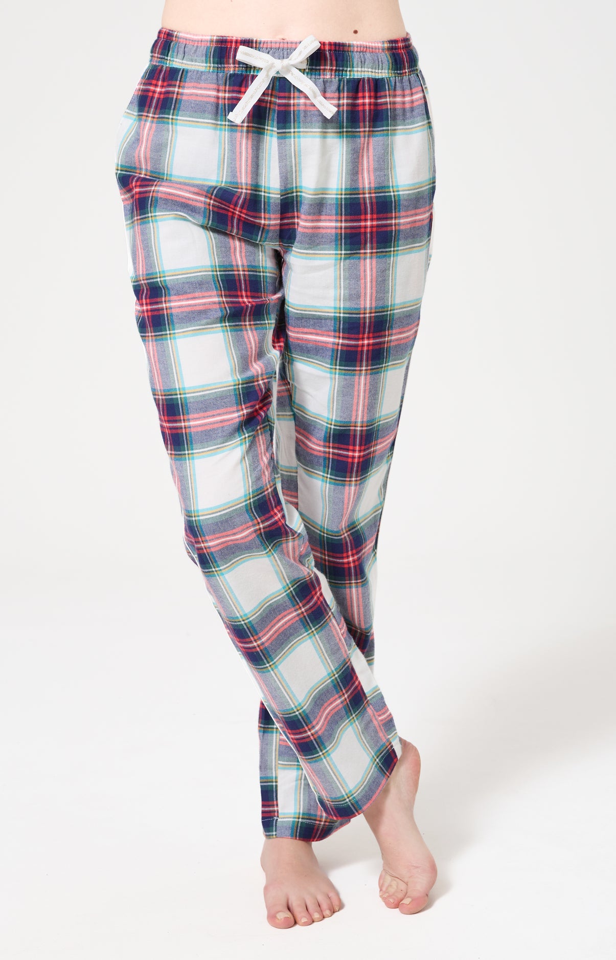 Bas de pyjama pantalon femme tartan chaud 2