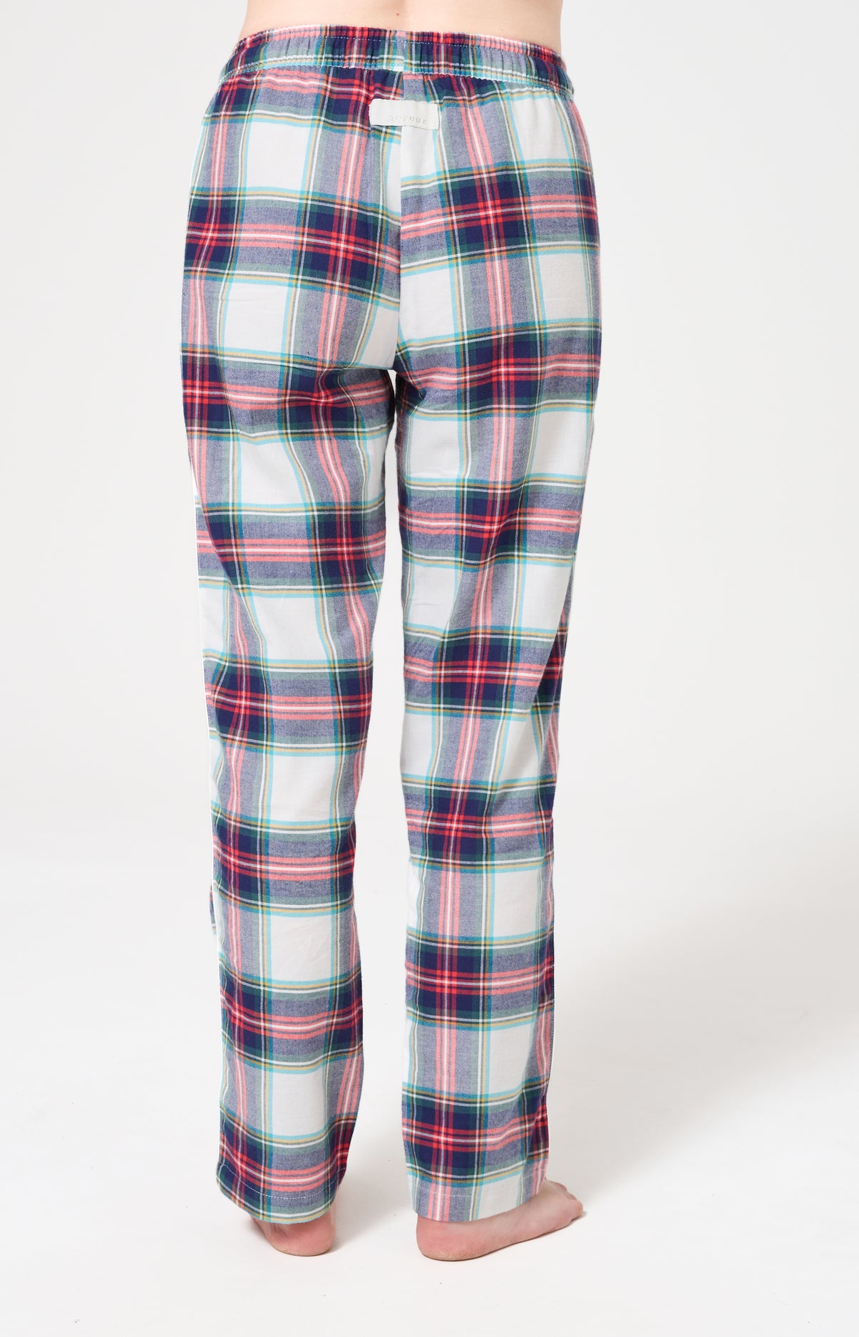 Bas de pyjama pantalon femme tartan chaud 6