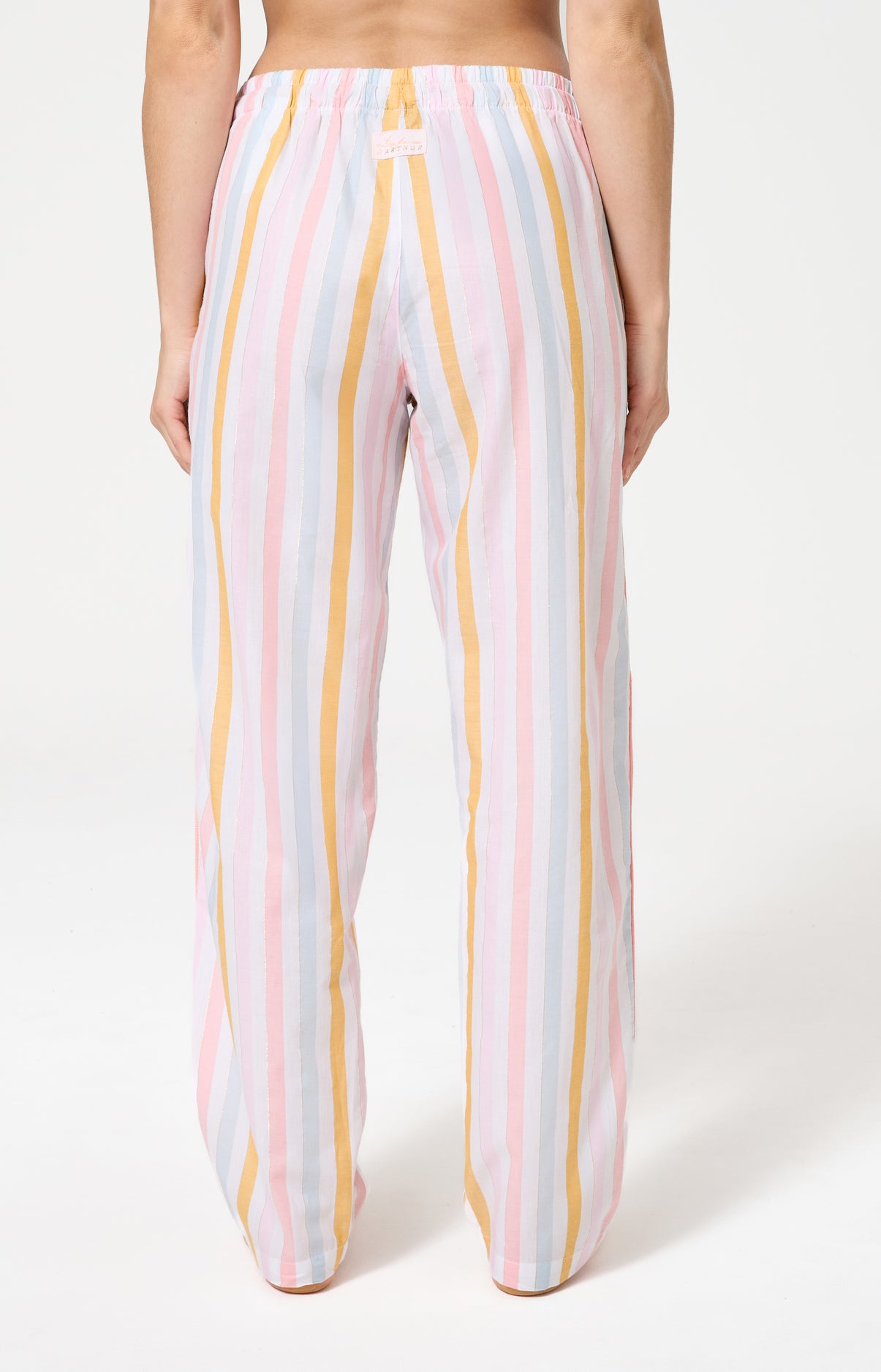 Bas Femme Maé Imprimé rayures multicolores 6