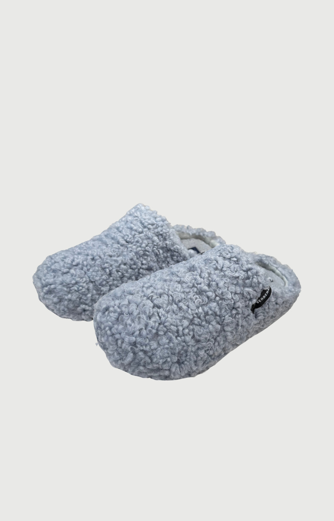 Mules Femme bouclette bleu ciel Céleste 2