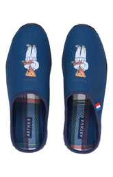 Chaussons Homme Esprit Livre MARINE 3