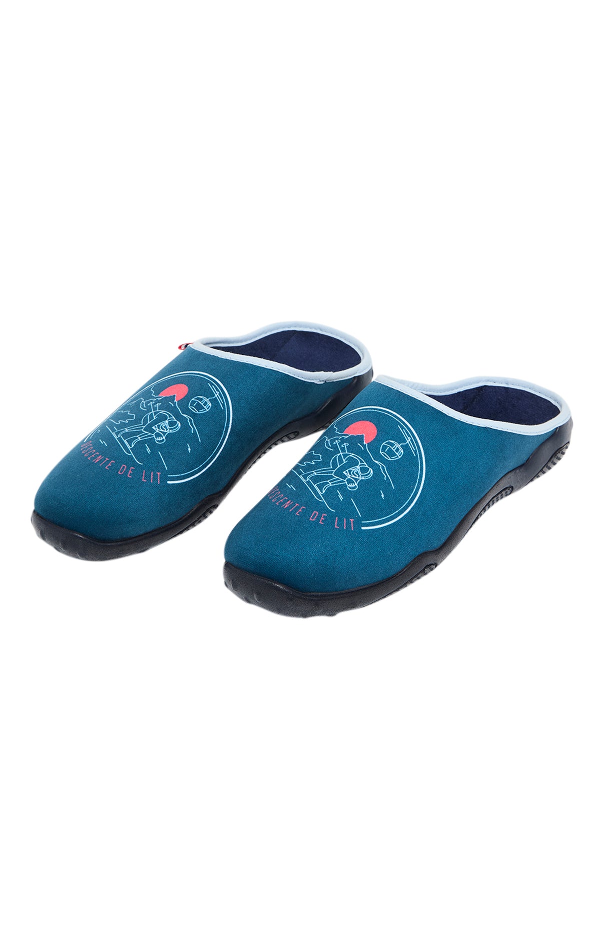 Chaussons Homme Descente de lit MARINE 1