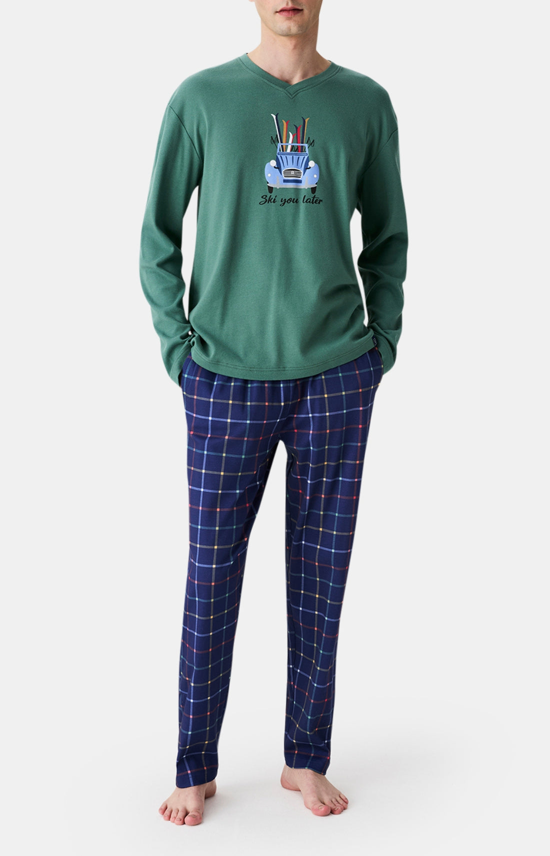 Pyjamas Homme Ski You Later MARINE 1